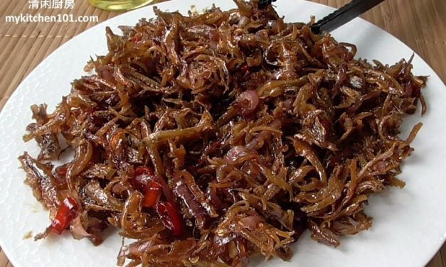 香脆甜辣江鱼仔(小鱼干)