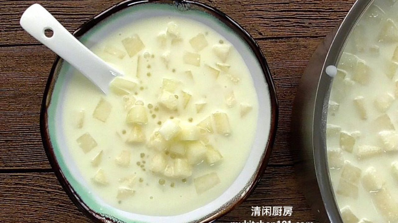 香甜蜜瓜西米露 清闲廚房