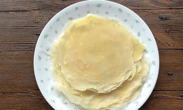 制作春捲皮超简单又省钱