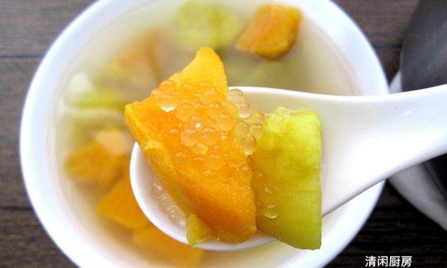 橙黄番薯老姜糖水