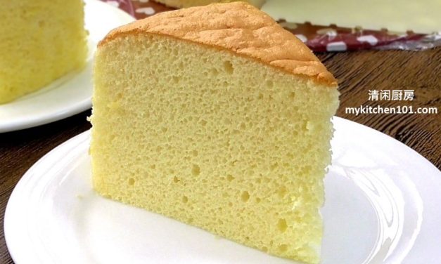 香草海绵蛋糕- 掌握好制作生日蛋糕体的技巧
