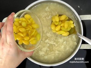 腐竹白果薏米糖水
