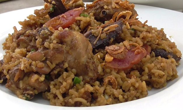 电饭锅版”砂煲”鸡饭