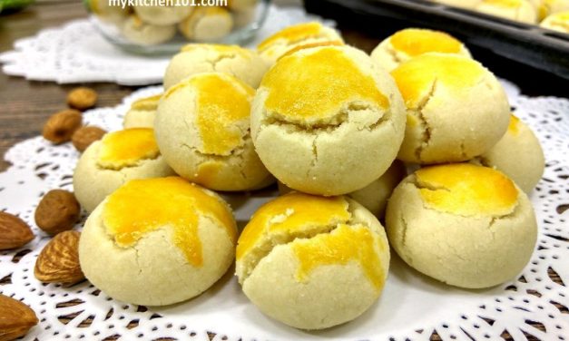 香酥杏仁饼-外酥内松入口即化