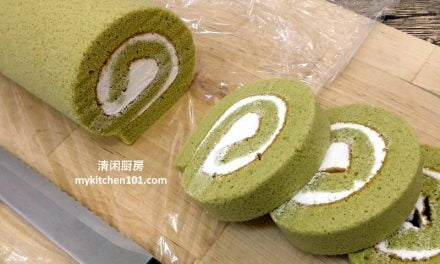 抹茶瑞士卷蛋糕