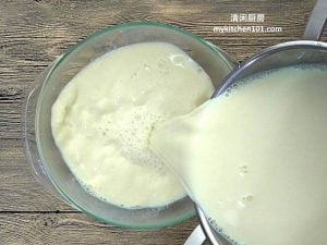香滑热豆腐花 (葡萄糖酸內酯GDL版, 无石膏)