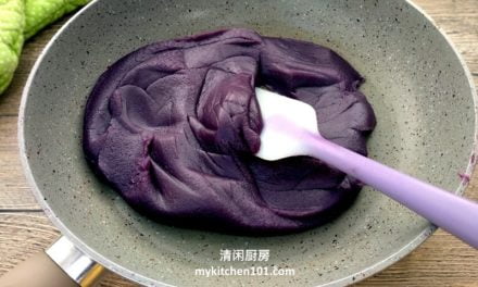 自制紫薯月饼馅