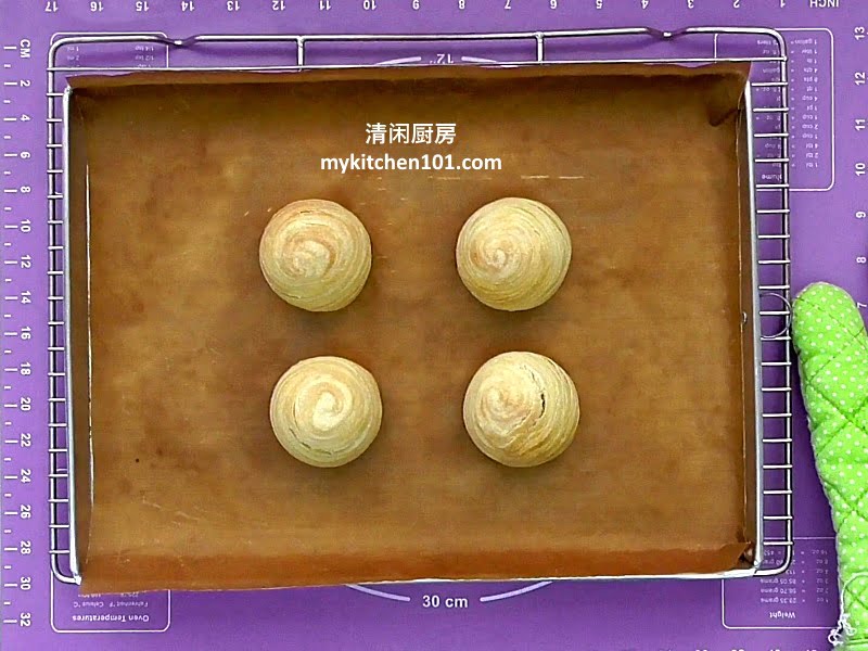 潮州芋泥酥皮月饼