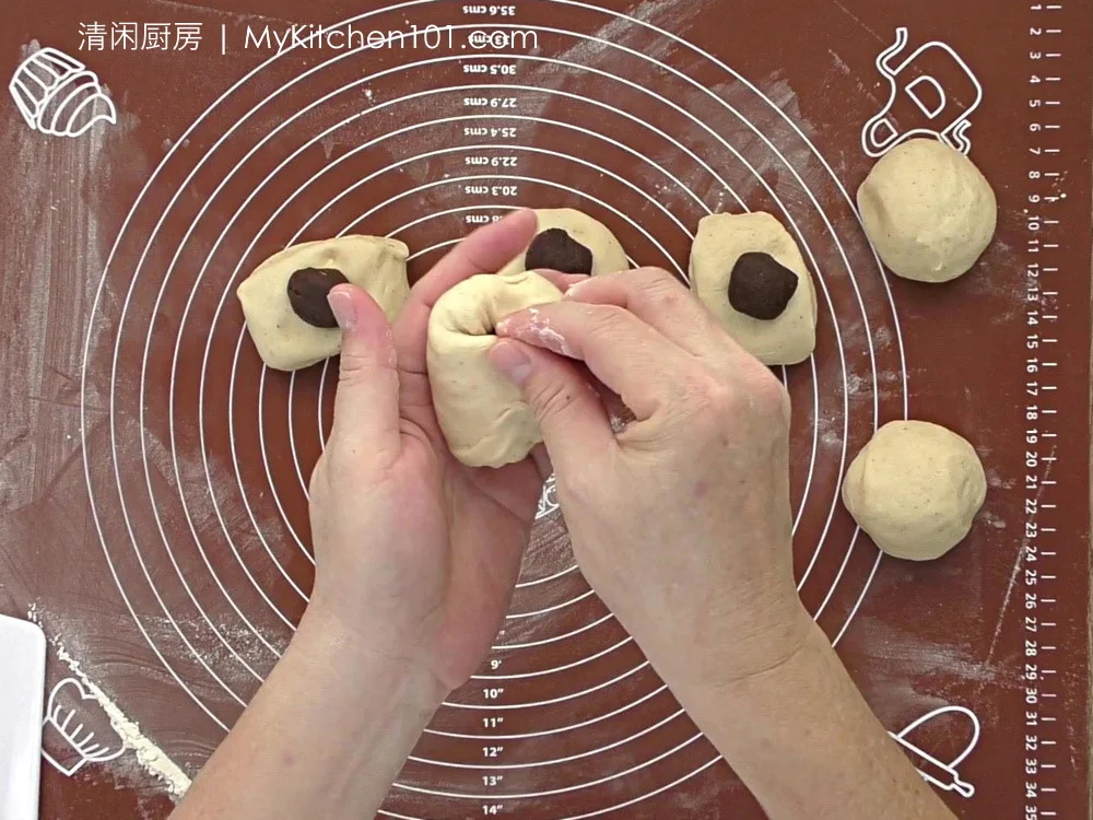 五香红豆咸煎饼