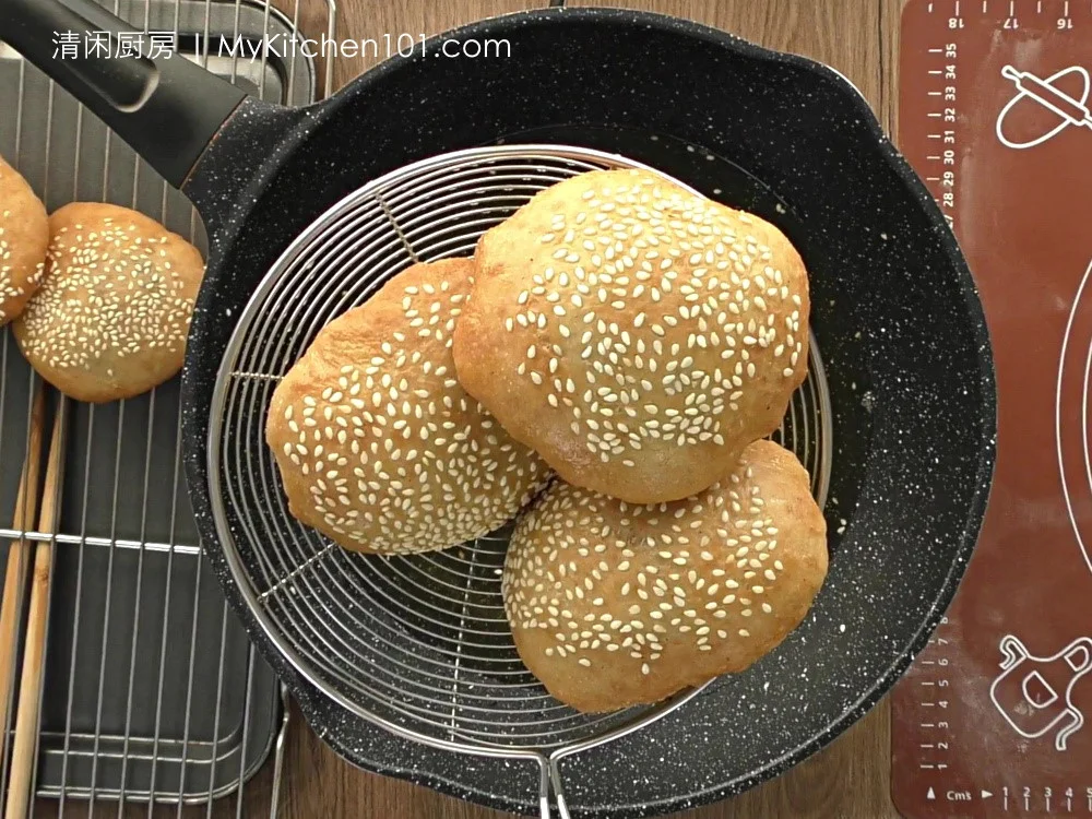 五香红豆咸煎饼