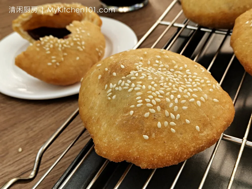 五香红豆咸煎饼