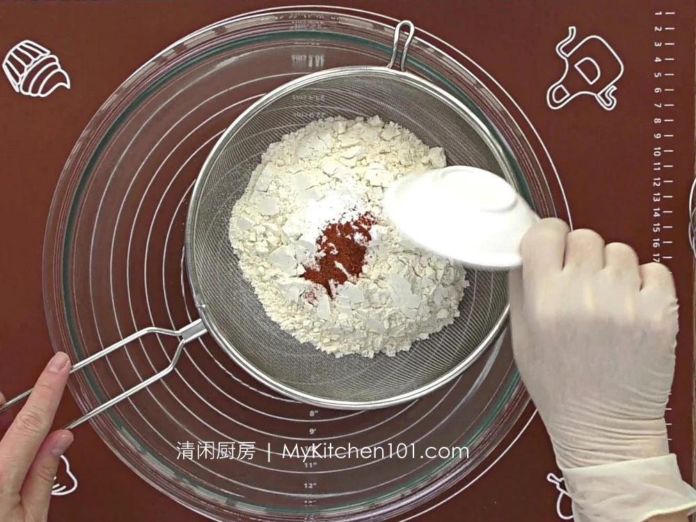 五香红豆咸煎饼