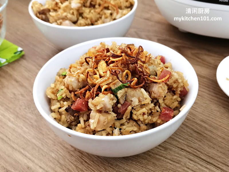 香喷喷芋头饭 清闲廚房