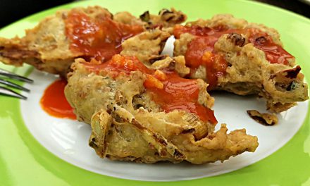 炸江鱼仔酥饼 – 外酥内软的简单小吃