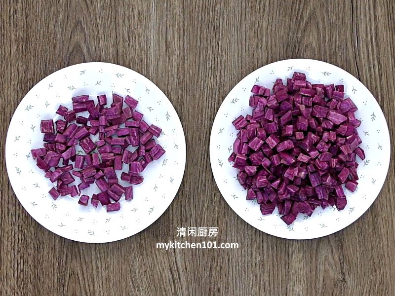 紫薯燕菜月饼