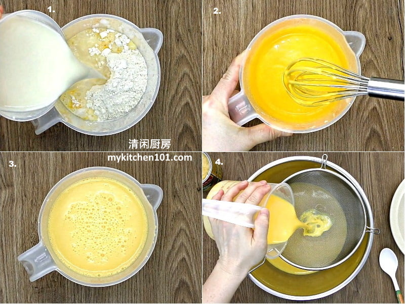 玉米奶黄糕/Jagung糕