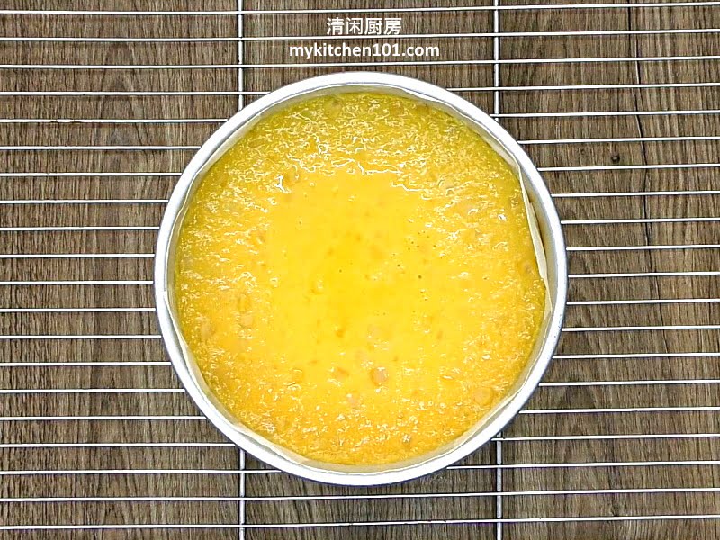 玉米奶黄糕/Jagung糕