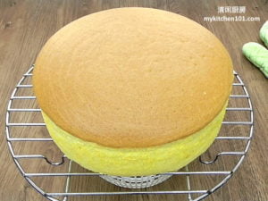 香橙棉花海绵蛋糕