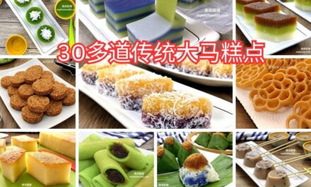 解锁南洋料理：30多道传统大马糕点食谱等你尝试